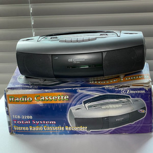 에머슨 TCR-3200 붐박스 카세트플레이어 라디오 이미지