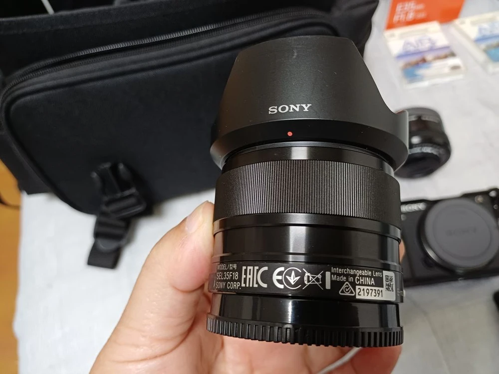 소니 SONY A6400 + SELP1650렌즈 + SEL35F18렌즈 + 기타 악세사리 포함 풀패키지 이미지