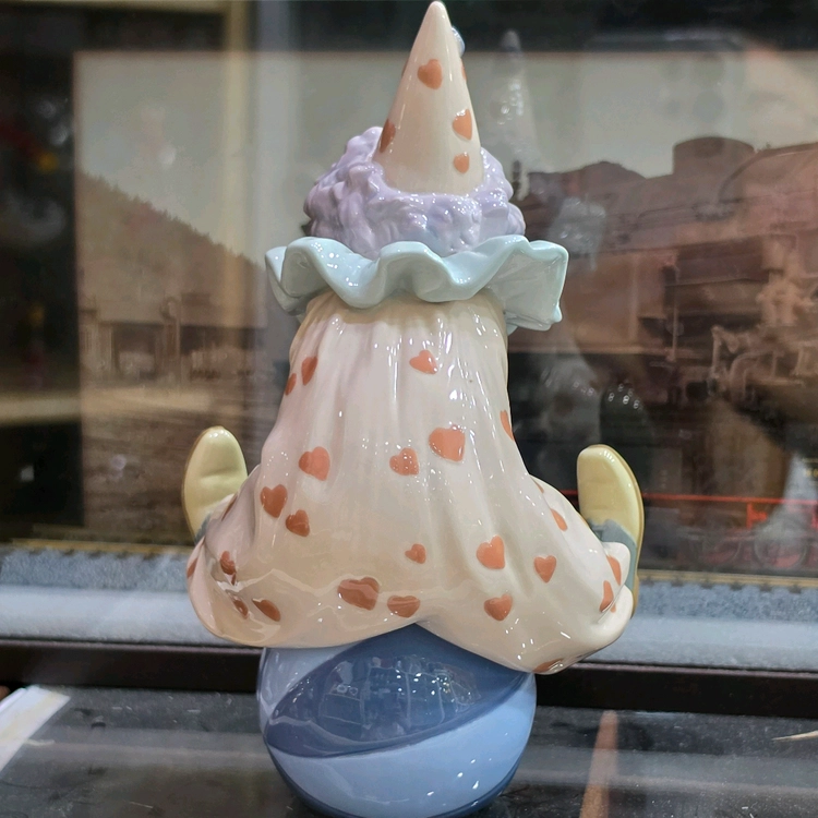 [스페인 야도르(Lladro) 피에로 도자기 인형 2종] 정품 이미지