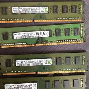 삼성전자 메모리카드 DDR3 PC3 4GB 4개 판매 합니다. (인천서울) 이미지