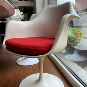 (정품) knoll tulip arm chair 빈티지 놀 튤립 암체어(스윙) 이미지
