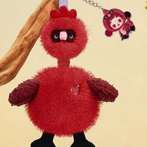 팝마트 popmart 디어버드 사쉐 키링 판매 스컬판다 이미지
