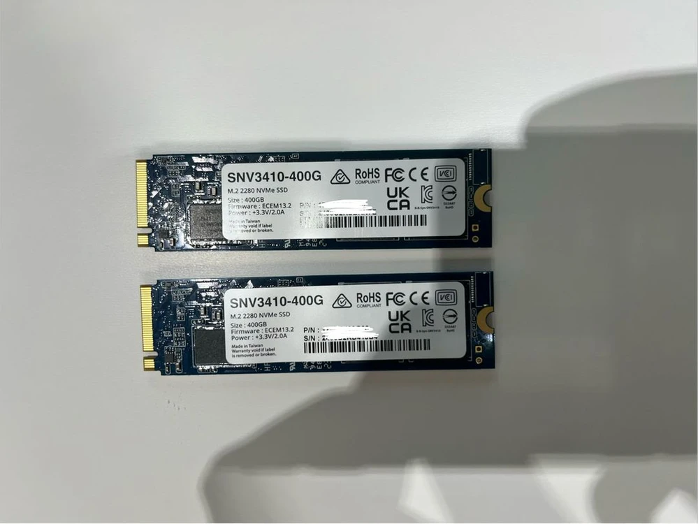 시놀로지 SNV3410-400G 2개 이미지