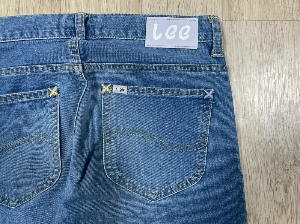 28) Lee 재팬 여성 슬림핏 연청 데님팬츠(일본제)RRL&폴로&LVC&리바이스&빔즈 이미지