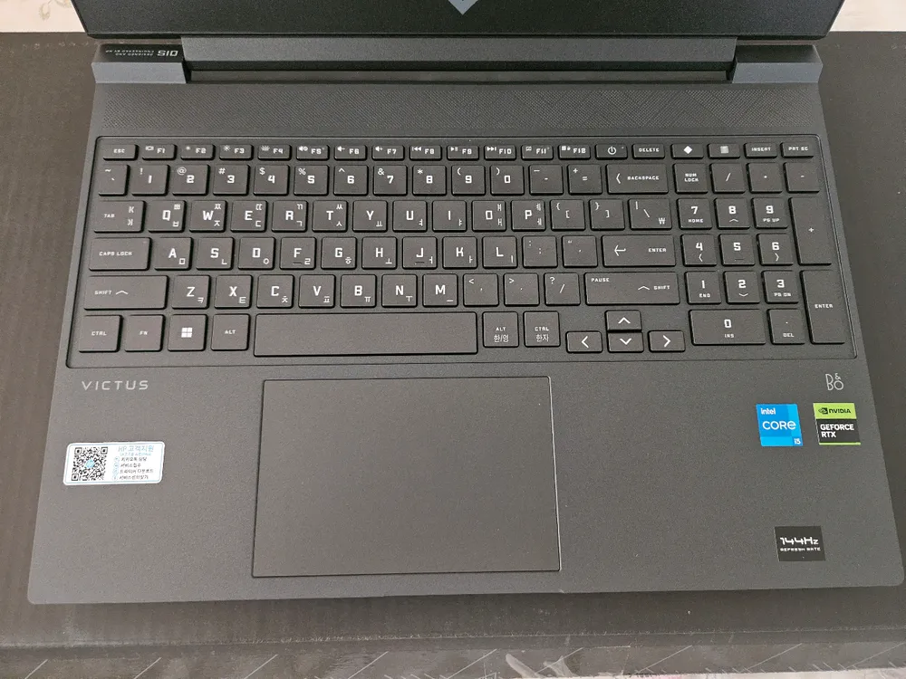 (상태최상) hp 빅터스15 rtx4050 게이밍 노트북 팝니다 이미지