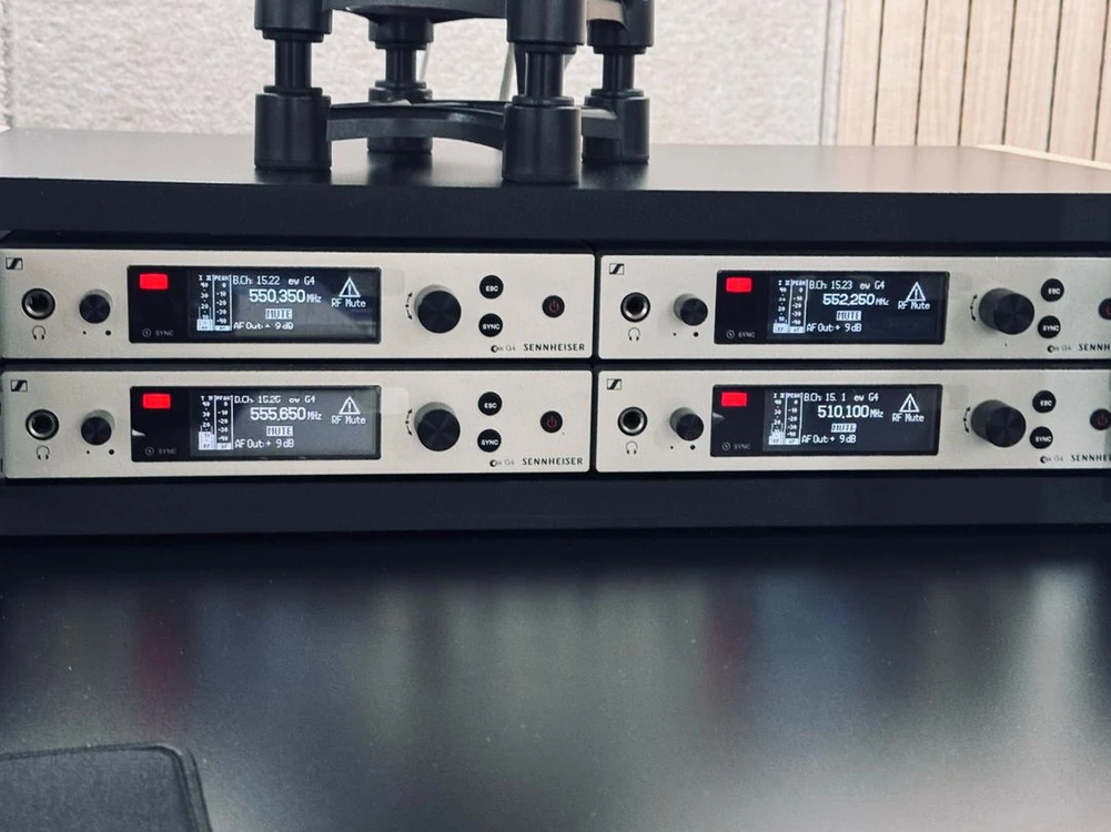 ew G4 sennheiser 젠하이저 송수신기 무선마이크 4채널 판매합니다. - 안심되는 중고거래