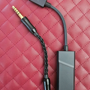 고해상도 고음질 AK HC2 USB DAC 꼬다리 젠더 포함 이미지