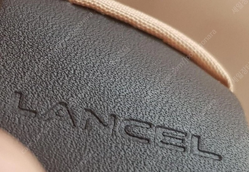 란셀 LANCEL 보스턴백 여행가방 레드 캔버스가방 OA82 이미지