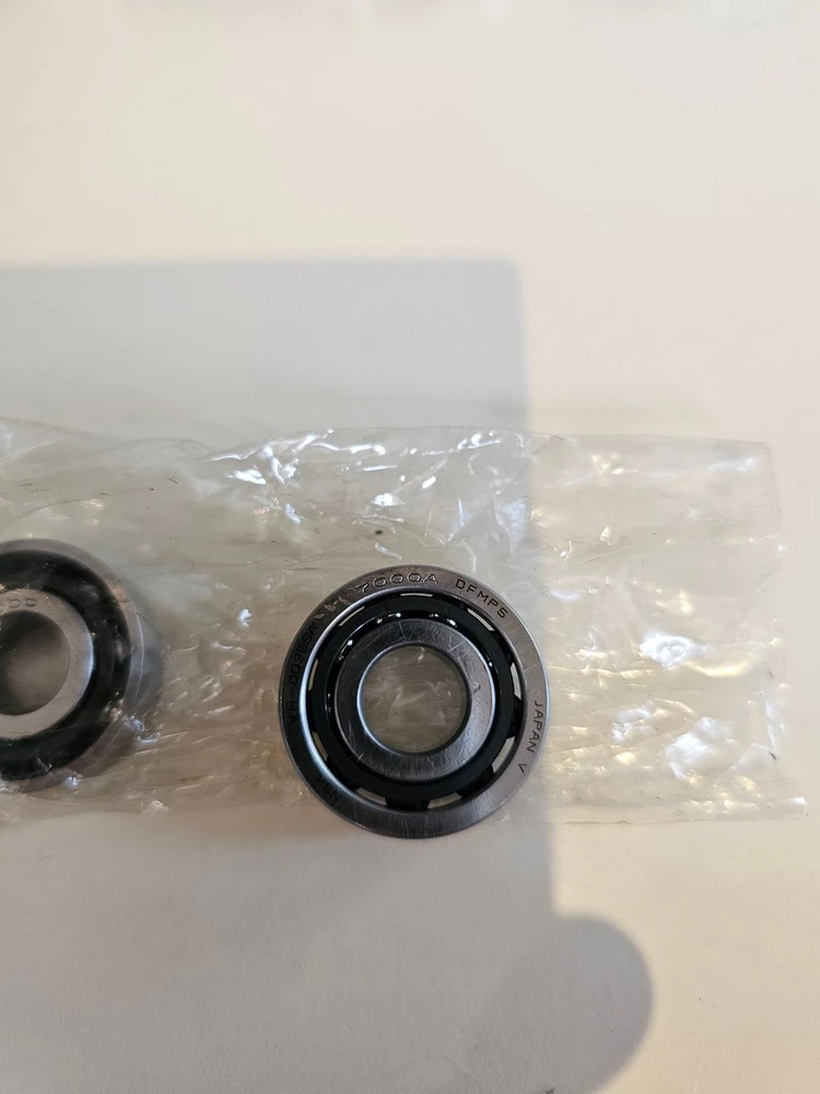 IJK/7000A DFMPS 프리미엄 미니어처 초정밀 단열 앵귤러 볼 베어링 1종 1셋트 일괄,미 사용품,무료 배송 - 안심되는 중고거래