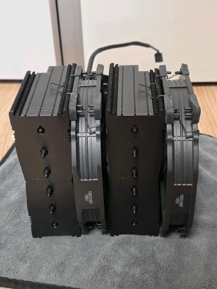 녹투아 NOCTUA NH-D15 chromax black CPU 쿨러 판매합니다. 이미지