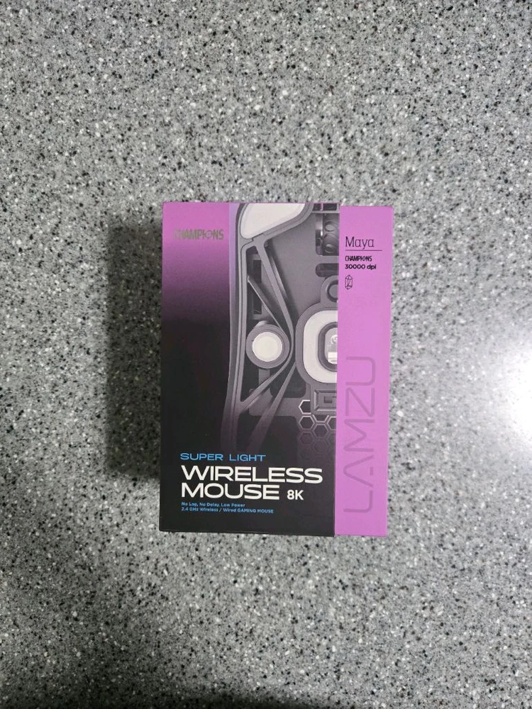 LAMZU 람주 마야 MaYa 챔피언에디션 무선 게이밍 마우스 Wireless 8K 이미지