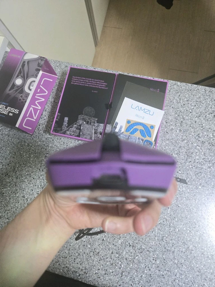 LAMZU 람주 마야 MaYa 챔피언에디션 무선 게이밍 마우스 Wireless 8K 이미지
