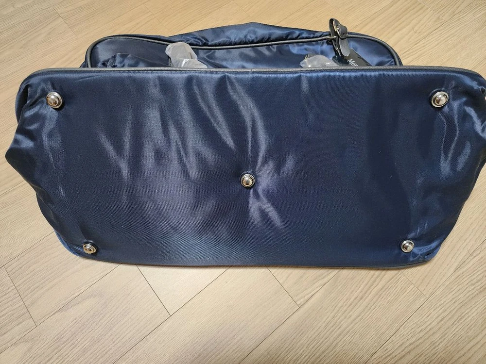 (새제품) 벤츠 네이비 골프 스포츠 보스턴백 이미지