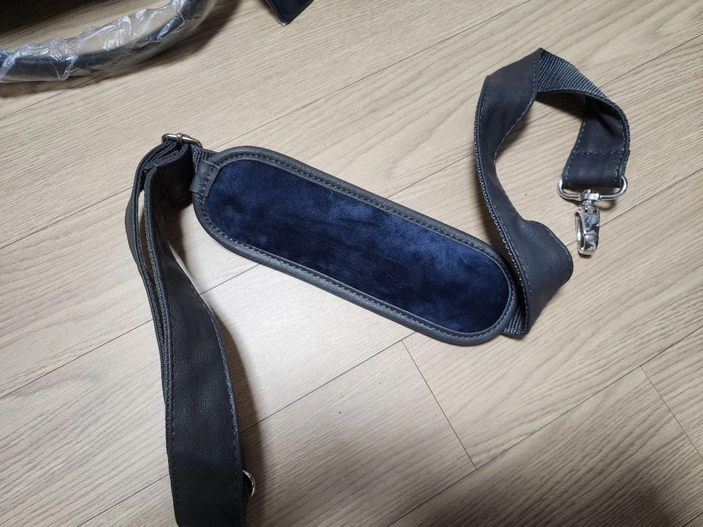 (새제품) 벤츠 네이비 골프 스포츠 보스턴백 이미지
