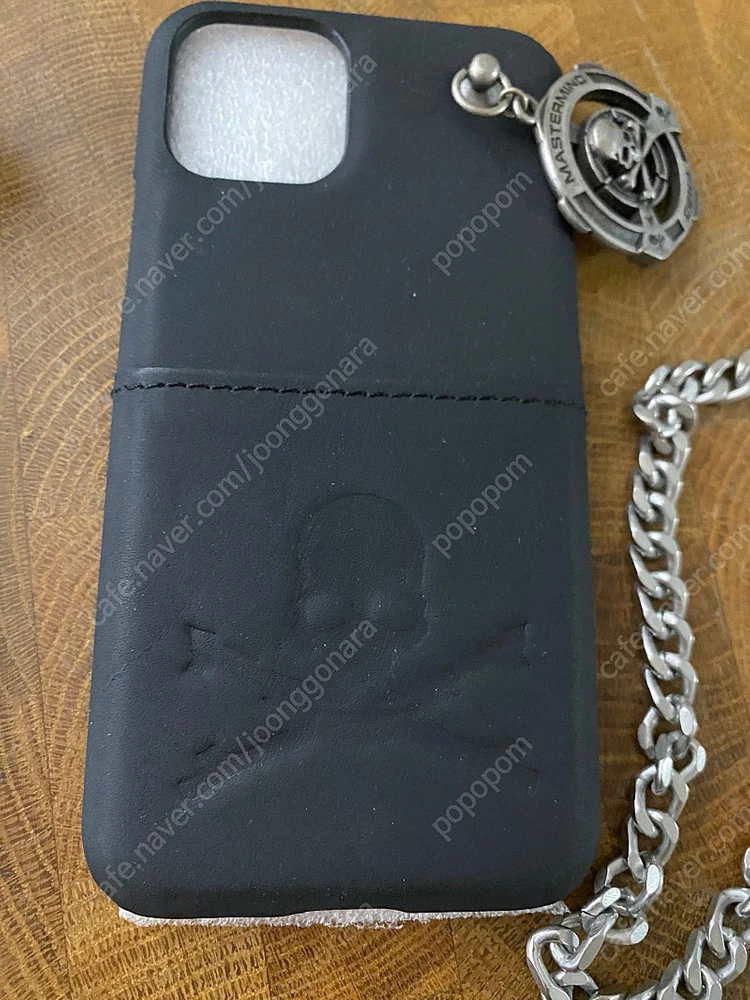 마스터마인드 MASTERMIND JAPAN - 블랙 C2H4 에디션 체인 iPhone 11 Pro 케이스 이미지