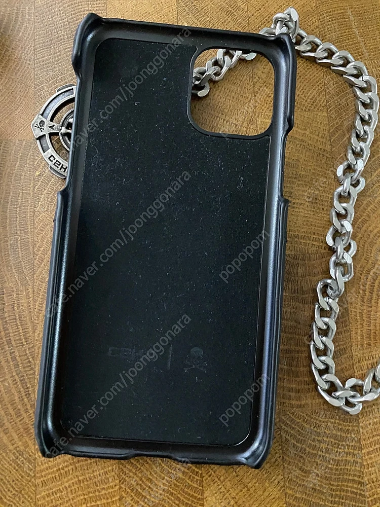 마스터마인드 MASTERMIND JAPAN - 블랙 C2H4 에디션 체인 iPhone 11 Pro 케이스 이미지