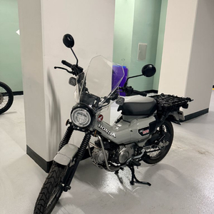 혼다 CT125 헌터커브 라이트 그레이(125cc 오토바이) 이미지