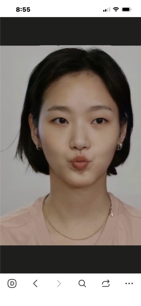 14K 네추럴 화이트 골드 김고은 목걸이(새상품) 이미지