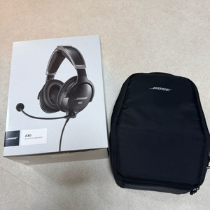 bose a30 항공 헤드셋 이미지