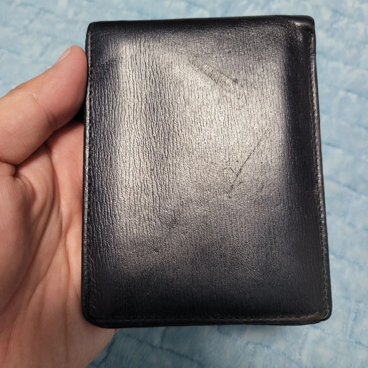 정품 몽블랑 남성 반지갑 이미지