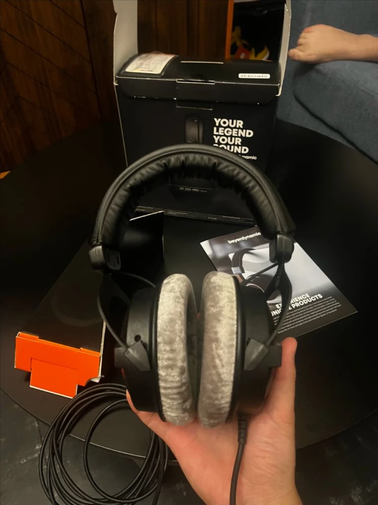 DT 770 Pro 모니터링 헤드폰 (50옴) 이미지
