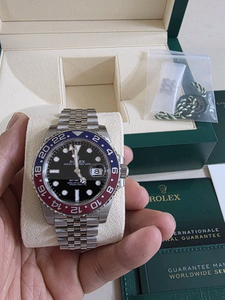 롤렉스 펩시걸 쥬빌레 GMT-Master 2 126710BLRO 이미지