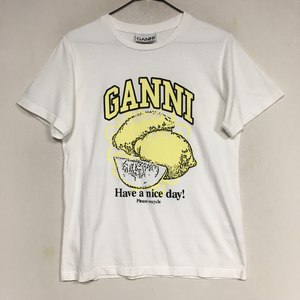 GANNI 가니 레몬 반팔 티셔츠 S 이미지