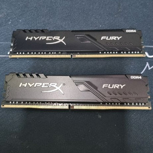 킹스톤 퓨리 하이퍼 X DDR4 8GB 2X 16GB 팝니다 이미지