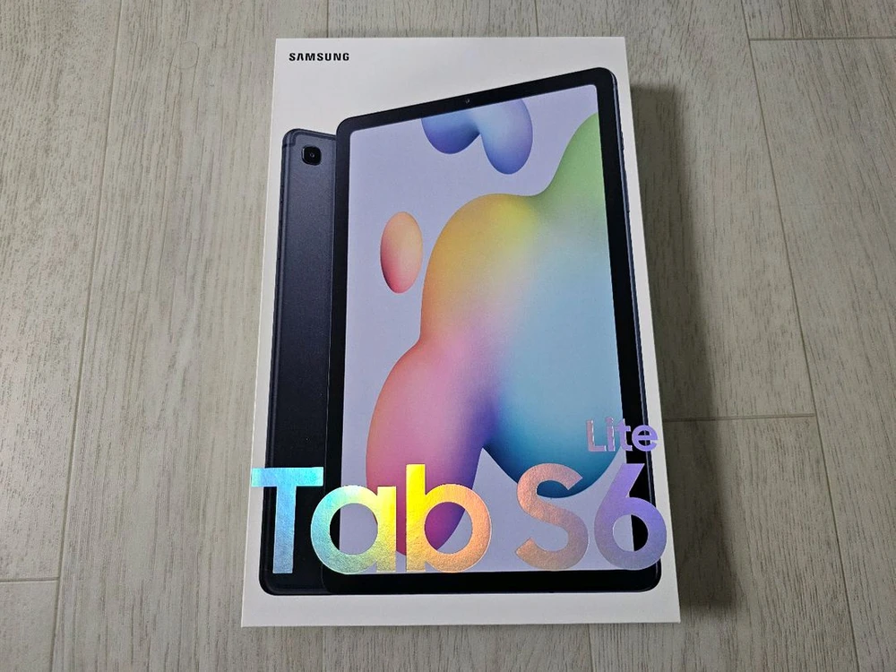 삼성 갤럭시탭S6 lite 64gb SM-P610 풀박스 이미지