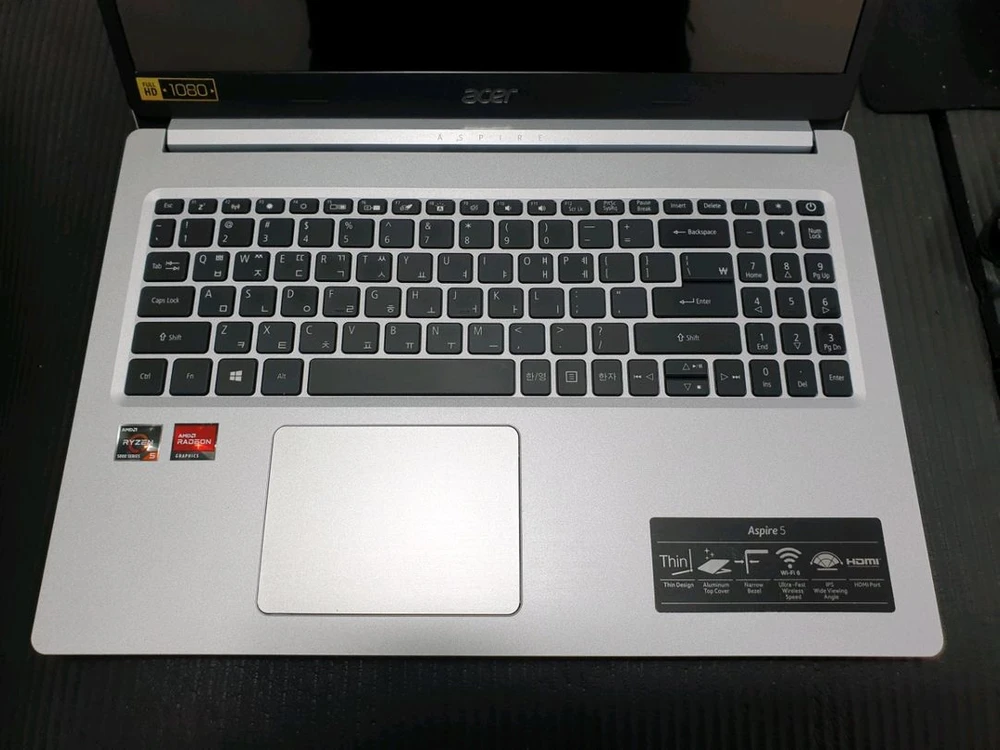 고급사무용 중고노트북 ACER aspire a515-45-R9K8 6코어 이미지