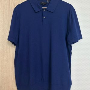 띠어리 고리스 반팔 카라 티셔츠 L 사이즈 팝니다 이미지