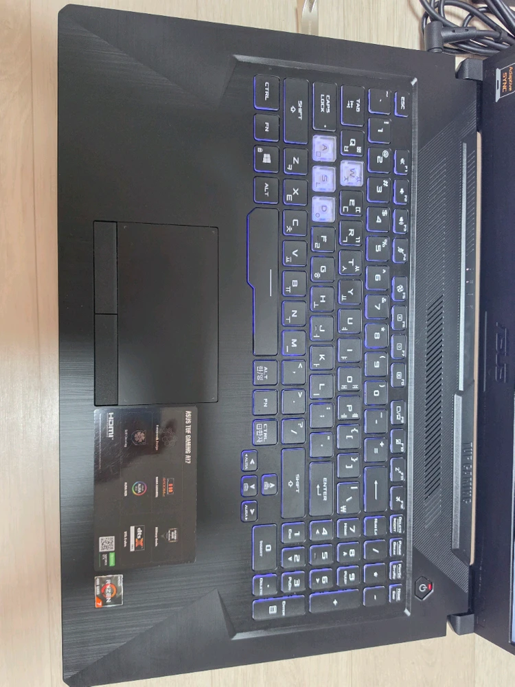 ASUS TUF Gaming A17 17.3인치 게이밍 노트북 팝니다. 이미지
