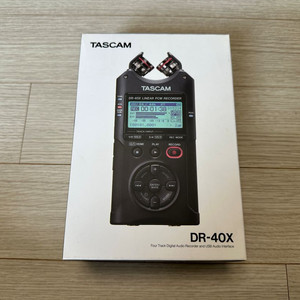 타스캠 TASCAM DR-40X 레코더 판매합니다 이미지