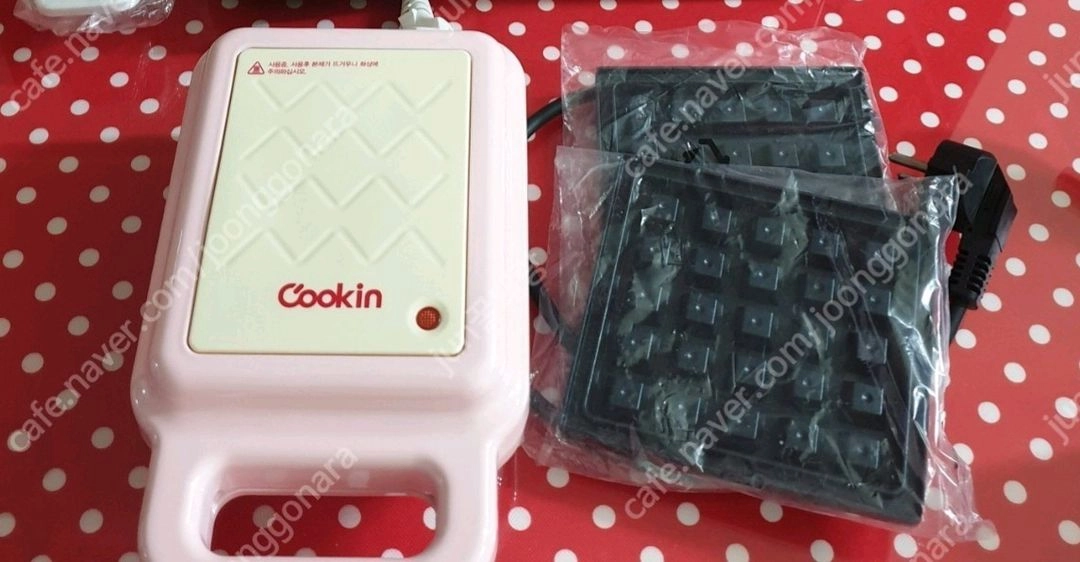 와플기계 와플메이커 쿠킨 2in1샌드위치 와플메이커 이미지