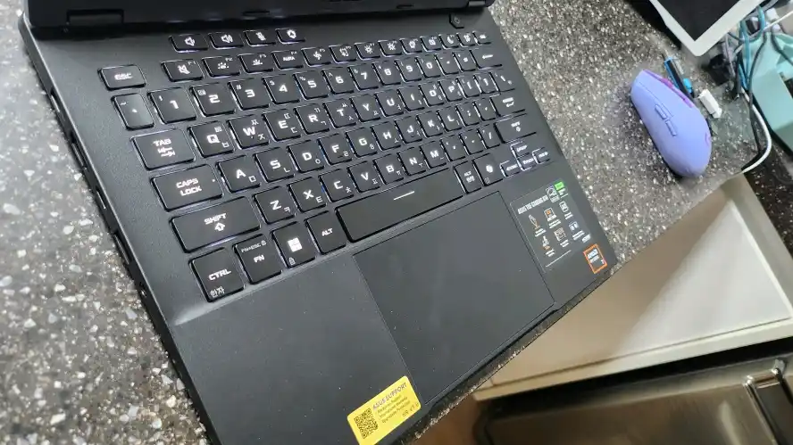 아수스 최신 TUF A14 라이젠7 게이밍 노트북/램32G,RTX5060 이미지