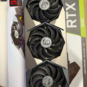 MSI RTX 3080 슈프림X 10G 이미지
