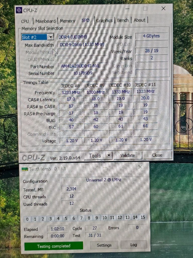 i5 11500 + 삼성메인보드 + 8기가램 이미지