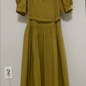 잇미샤 프릴카라 원피스 66 올리브 카키 이미지