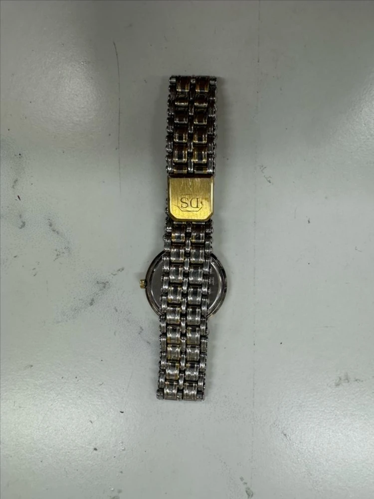 세이코 돌체(Seiko Dolce) 콤비 여성용 쿼츠 시계 1997년 기념 각인 빈티지 팝니다 이미지