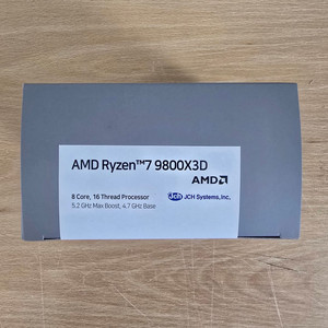AMD 라이젠7-6세대 9800X3D (그래니트 릿지) (멀티팩(정품)) 이미지