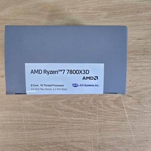 AMD 라이젠7-5세대 7800X3D (라파엘) (멀티팩(정품)) 이미지