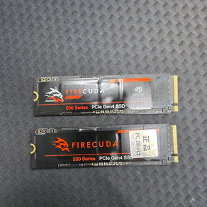 씨게이트 530 m.2 nvme 1tb 2tb 팝니다 이미지