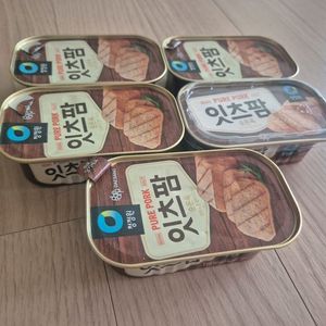 스팸 16캔,리챔 6캔,잇츠팜 5캔 이미지