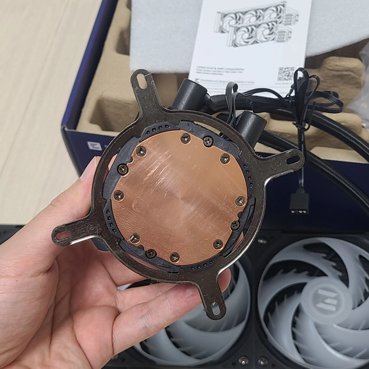 잘만테크 잘만 ALPHA II SE A36 블랙 수냉쿨러 수랭쿨러 이미지