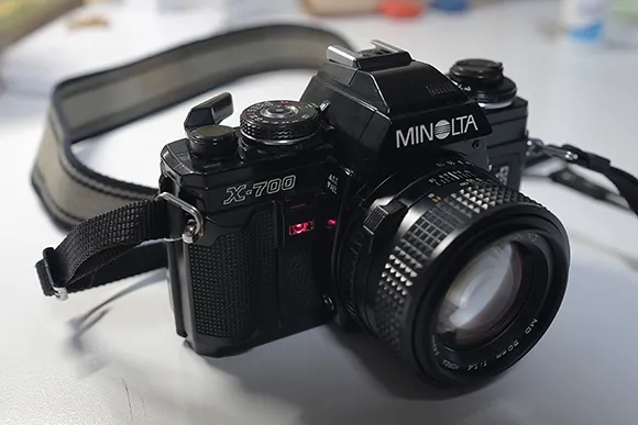 [안전거래] 미놀타 x-700,x700 (md50.4 랜즈) 콘덴서미리교환 제품 팝니다 이미지