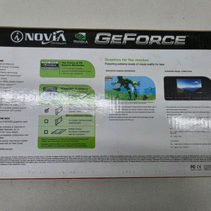 노비아 GEFORCE 6200A 그래픽카드 이미지