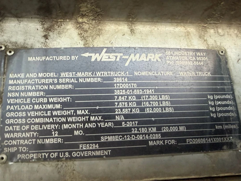 미제 West Mark 스테인리스 미군용 물탱크 워터탱크 (미군 대형 스텐 탱크) 이미지