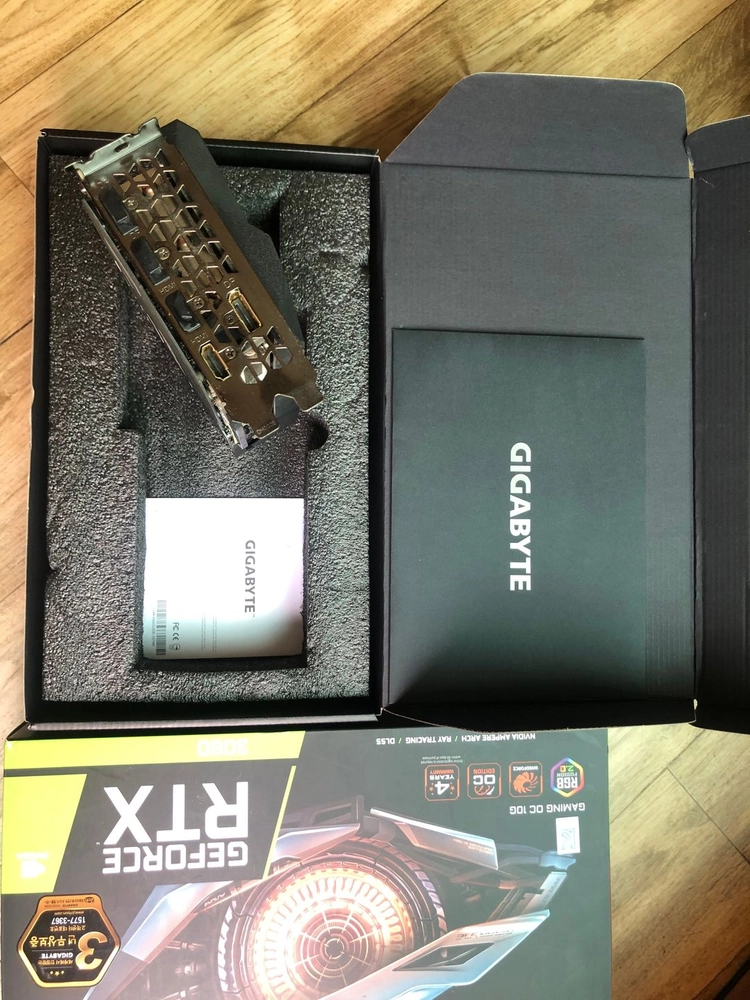 GIGABYTE Gaming RTX 3080 10 GB / REV 1.0 이미지