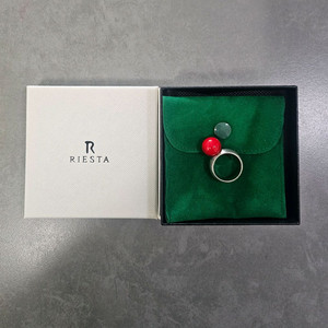 [새상품]RIESTA 실버 925 핵산호볼 19호반지 이미지