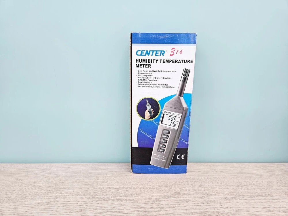 CENTER 316 Humidity Temerature Meter 센터 316 온습도계 이미지